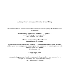 Everything_ A Very Short Introduction Everything_ A Very Short Introduction